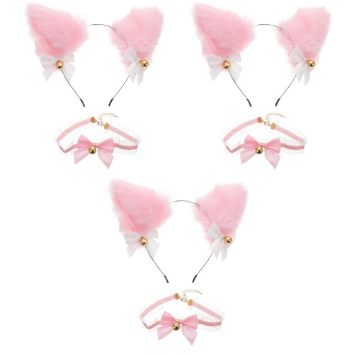 fascia con orecchie in 3 pezzi con 2