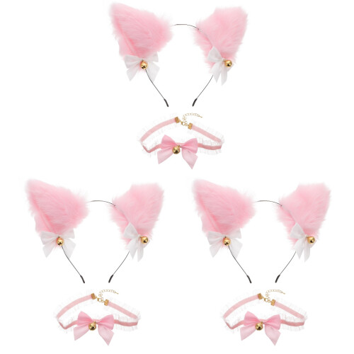 fascia con orecchie in 3 pezzi con 1