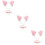 fascia con orecchie in 3 pezzi con 9