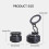 Car Phone Holder Bracket for Intelligent Mount Strong-Silver 3