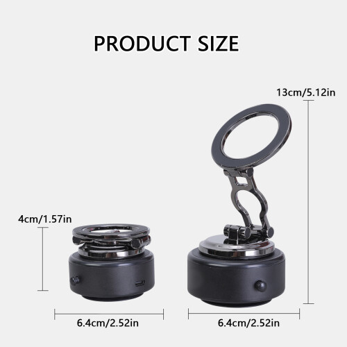 Car Phone Holder Bracket for Intelligent Mount Strong-Silver 2