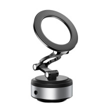 Car Phone Holder Bracket for Intelligent Mount Strong-Silver