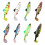 Paddle Tail Swimbaits Soft Fishing Lures-Bluebacked black yo 2