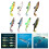 Paddle Tail Swimbaits Soft Fishing Lures-Bluebacked black yo 3