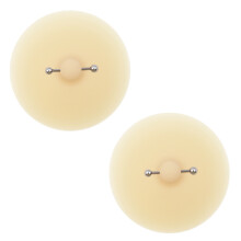 Reusable Breast Petals with Nipples Silicone Nipple Covers-B