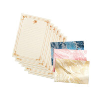 1 Set Stationery Paper and Envelopes Set Chinese-light color