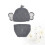 3 Sets Baby Photography Costume Kit Elephant Shape 10