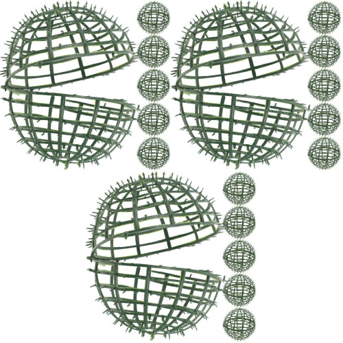 18 Pcs Artificial Plant Topiary Ball Support Frame 2