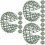 18 Pcs Artificial Plant Topiary Ball Support Frame 6