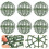 18 Pcs Artificial Plant Topiary Ball Support Frame 10