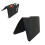 organizer in per con tasca laterale nero 4