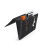 organizer in per con tasca laterale nero 10