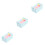 3pcs Mini Resin Cake Topper Party Decor 8