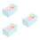3pcs Mini Resin Cake Topper Party Decor 6