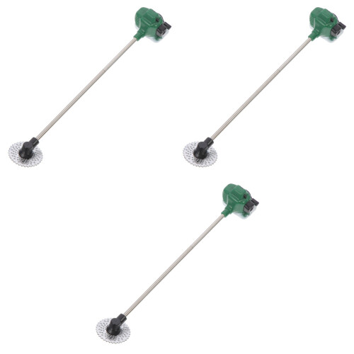 3pcs Mini House Mower Model PVC Garden Tool Decor 2