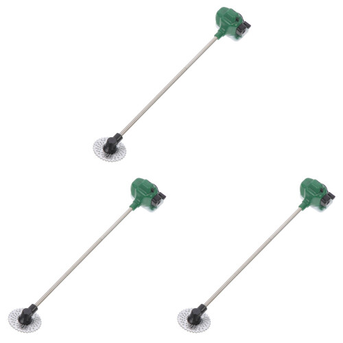 3pcs Mini House Mower Model PVC Garden Tool Decor 1