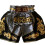 Short Enfant Muay Thai - Gris - Taille 10-12 ans - 100% Satin Polyester - Boxe Kickboxing 2