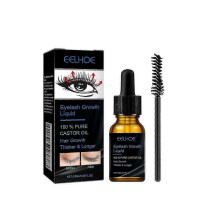 (10Ml) Castor Oil Mascara Daily Natural Eyelash Curl & Curl Beauty Gentle Moisturizing Treatment