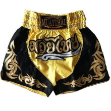 Lyhyt bokserit - Perinteinen THAI - Muay Thai - 100% satiin polyester - Lasten ja aikuisten koot