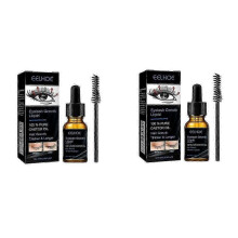 (10Mlx2Pcs) Castor Oil Mascara Daily Natural Eyelash Curl & Curl Beauty Gentle Moisturizing Treatment