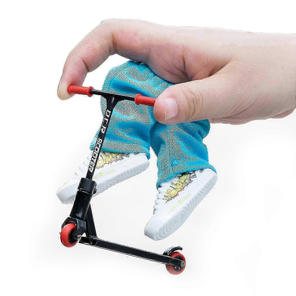 Alloy Finger Scooter Finger Scooter Finger Scooter Finger Scooter+Finger Pants+Finger Shoes Finger Tip Sports Party Favors Scooter 2025 6935159156541