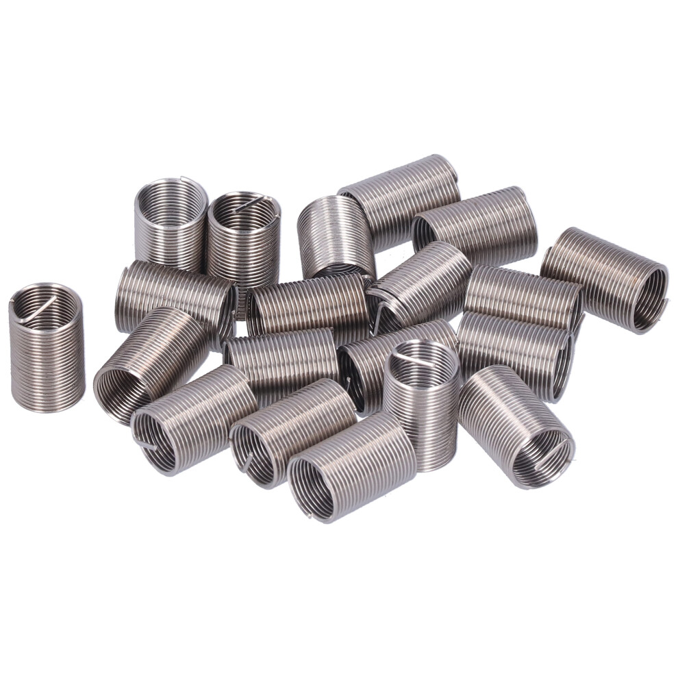 20Pcs Wire Thread Insert M12 x 1 Threaded Repair