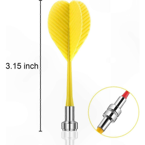 24-Pack Magnetic Safety Darts for Kids - Soft Plastic Replacement Set 2
