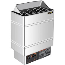 9kw Inox-saunan sähkökiuas integroidulla ikääntymistä estävällä ohjauksella