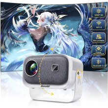 BAZARLAND30 Projetor Jimveo Portátil com Rotação de 360 13000L FHD1080P WiFi6 Bluetooth Home Cinema 4K