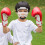 Multifunctionele PP Hoofdbeschermer Transparant Taekwondo Kind 4