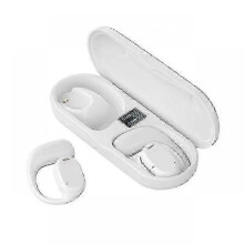 (White) high qualityJs270 Wireless Headphones Bone Conduction Waterproof Open Ear Hanging Headset Noise Canceling Stereo - Ya_Special Gift