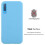 (Galaxy A7 2018, CANDY BLUE) high quality Galaxy A7 2018 Case Tpu 3