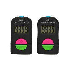 Digital Hand Tally Counter Electronic Manual Clicker Golf Gym Hand Held Counter