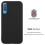(Galaxy A7 2018, CANDY BLACK) high quality Galaxy A7 2018 Case Tpu 3