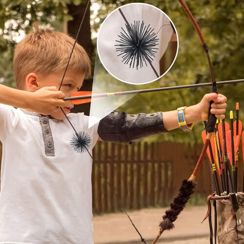 4PCS Silencers for Bowstring Cat Whisker Dampeners for Archery Noise Control 2