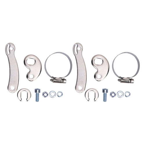 2 Sets Bicycle Torsion Arm Kit M14 Steel Secure