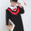 kinder abschlussumhang set mit schärpe quaste rot 130 cm 11