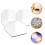 40 Pcs Blank Acrylic Hexagon Table Number Board 9