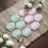 40 Pcs Blank Acrylic Hexagon Table Number Board 10