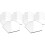 40 Pcs Blank Acrylic Hexagon Table Number Board 2
