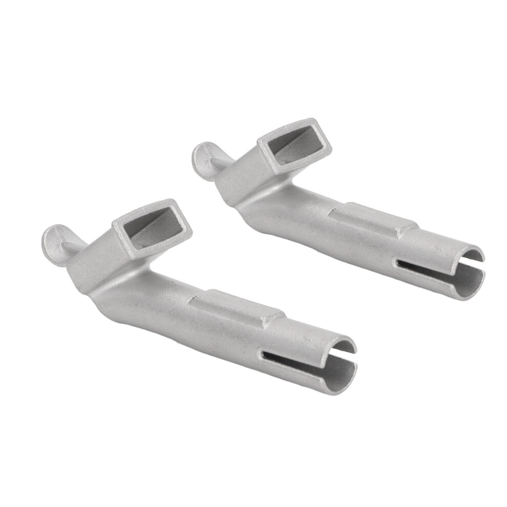 2Pcs Wide Mouth Stainless Steel Welding Nozzle For Plastic Hot Air Guns 4911349664500