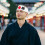 2 pezzi fascia per marziali, corsa, karate, samurai 6