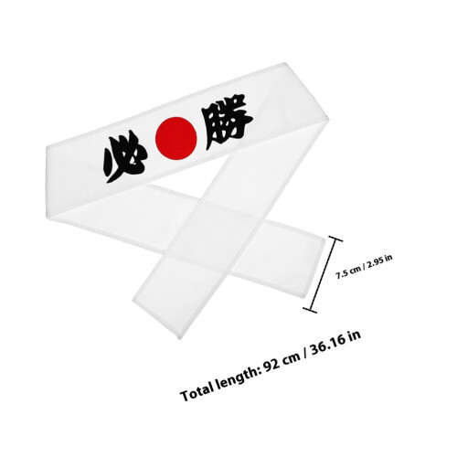 2 pezzi fascia per marziali, corsa, karate, samurai 1