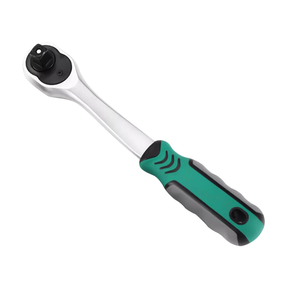 Industrial-Grade Ratchet Wrench Quick-Release Drive With Extended Handle For Vehicle Repair Ergonomic Grip 9016109873262