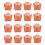 100 papierchips-box, einweg frittenhalter mit sternmuster 3