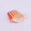 100 papierchips-box, einweg frittenhalter mit sternmuster 10