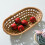 Small Rattan Basket Brown Bathroom Use 1pack 6