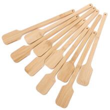 50 Pcs Wedding Hand Fan Handles Round Fan Making Material