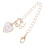 2 pezzi charm con cuore per tazza tumbler e 2