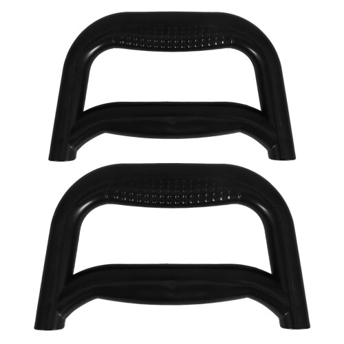 2Stk Schiebgriff Für Einkaufstrolley, Ergonomisch, Schwarz